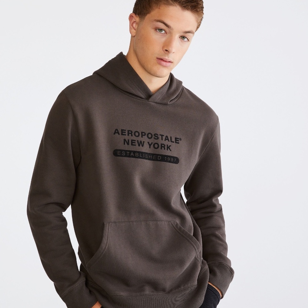 Aeropostale Men's New York Pullover Hoodie Size Medium